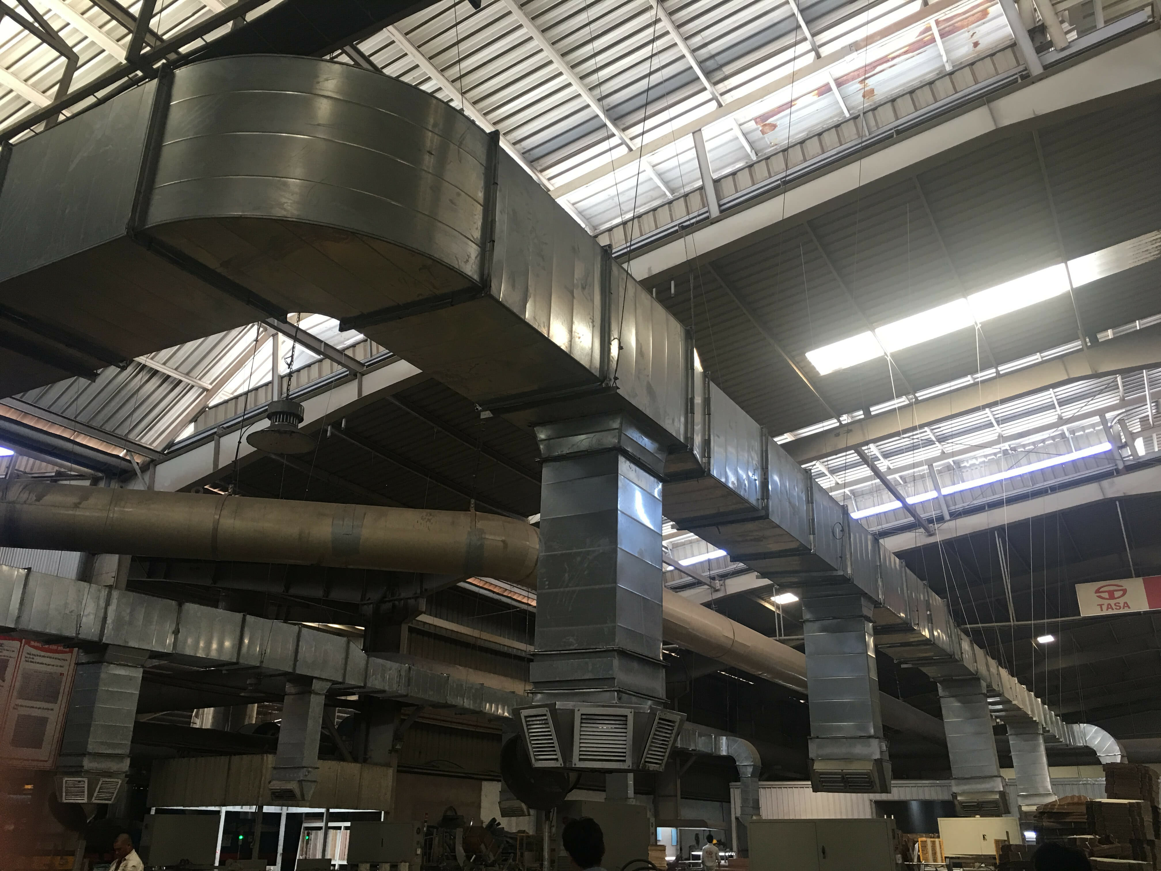 Hệ thống thông gió và làm mát nhà xưởng