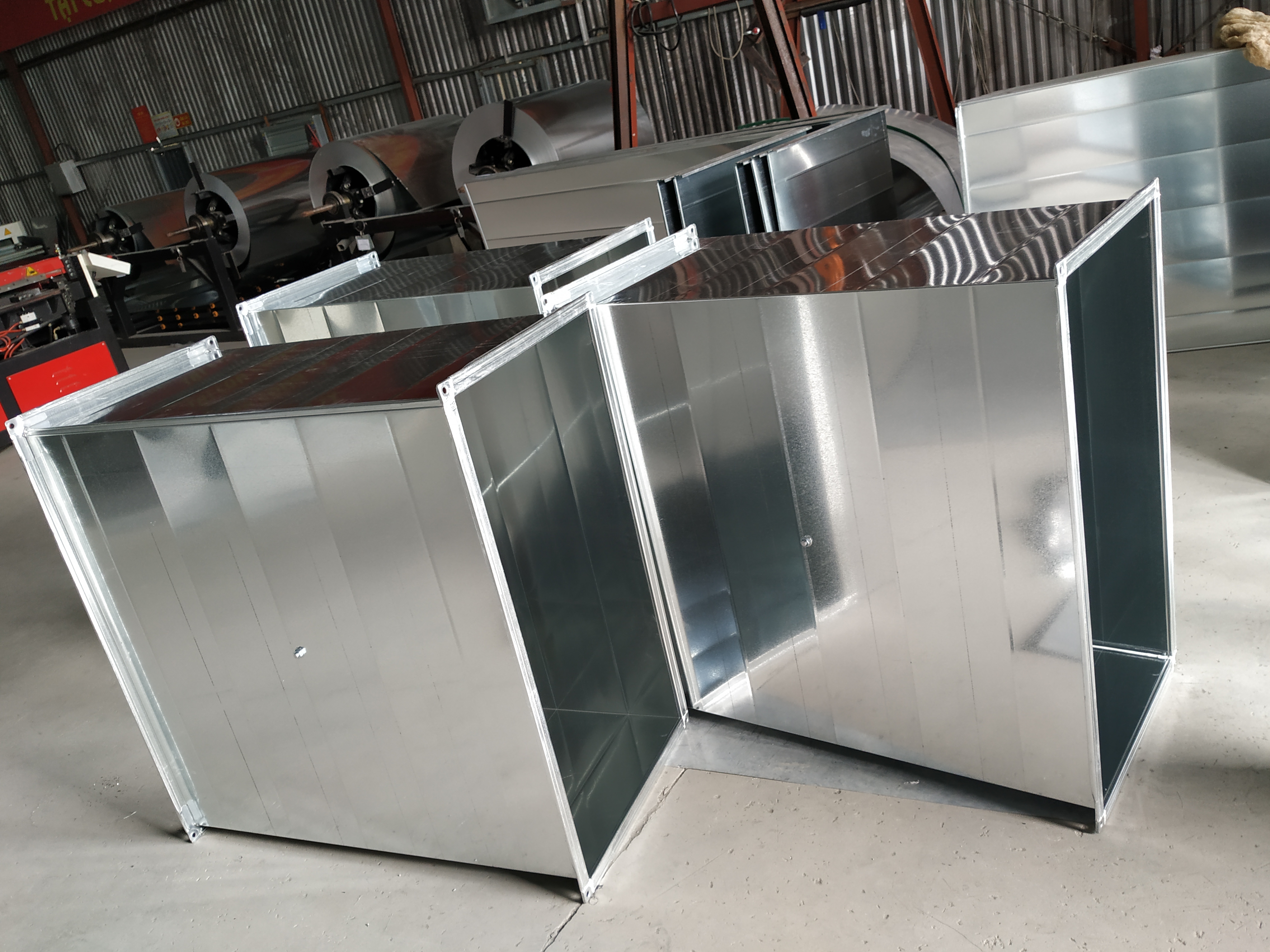 Ống gió vuông được cung cấp bởi đơn vị Kaiyo Việt Nam
