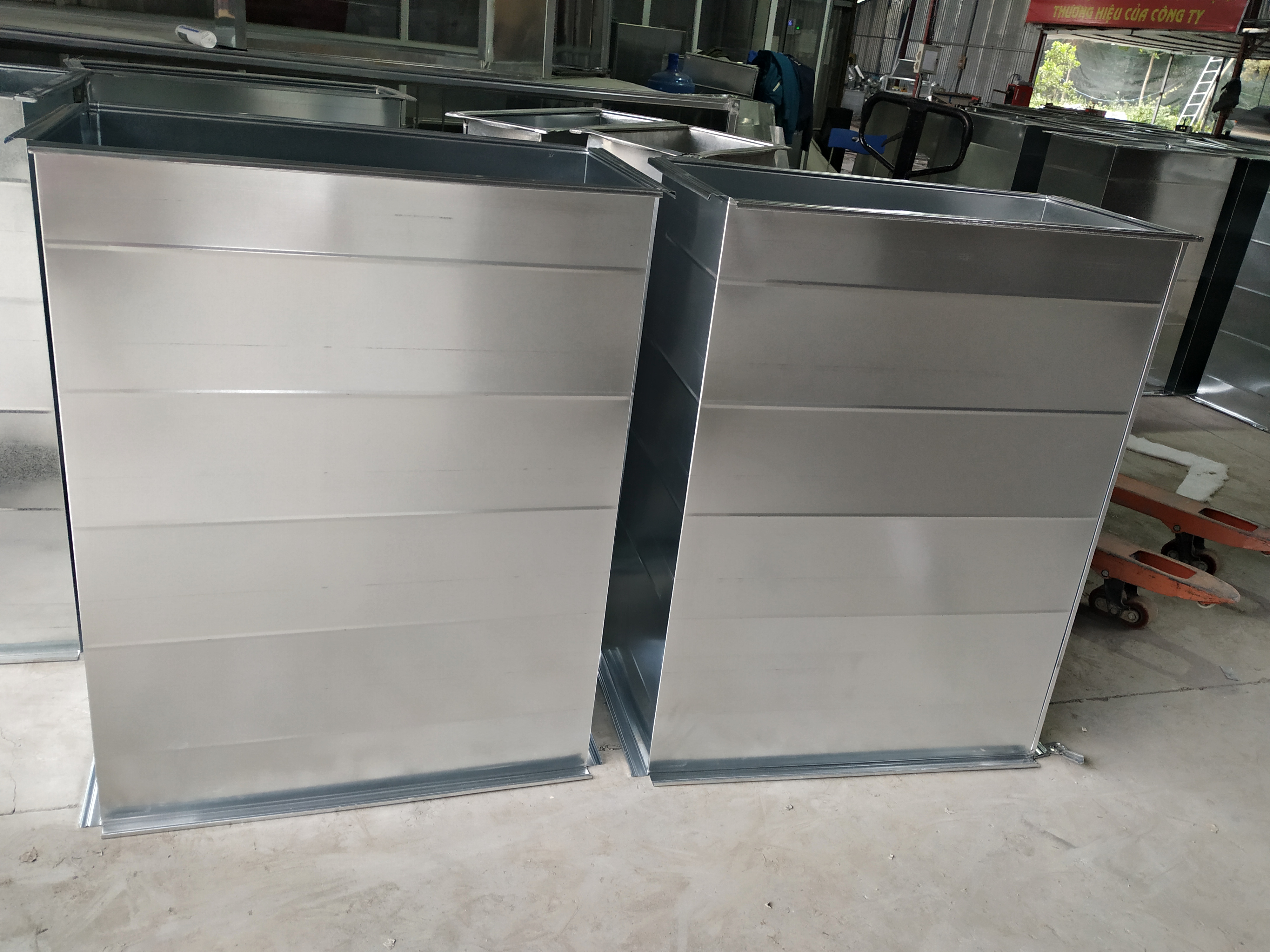 Hệ thống sản phẩm ống gió vuông được cung cấp bởi Kaiyo Việt Nam