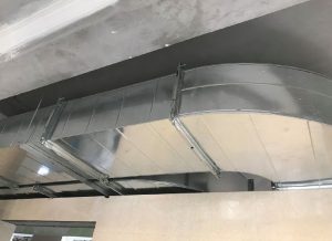 Hệ thống thông gió được lắp đặt tại trường Nguyễn Bỉnh Khiêm