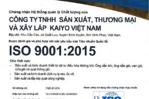 Chất lượng ISO 9001: 2015