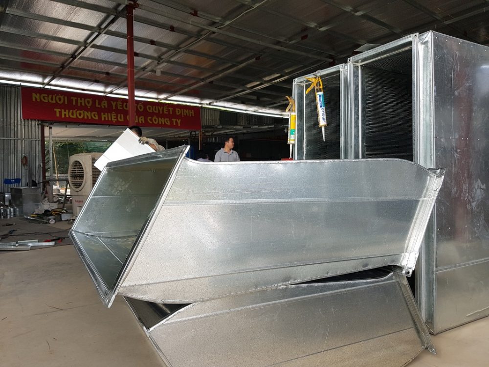 Sản phẩm ống gió lượn