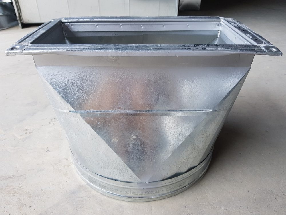 Côn chuyển ống gió vuông tròn