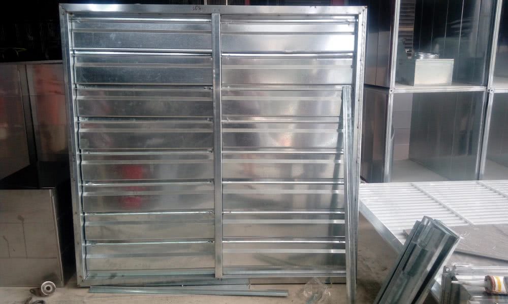 Cửa gió Louver được sản xuất tại Kaiyo Việt Nam