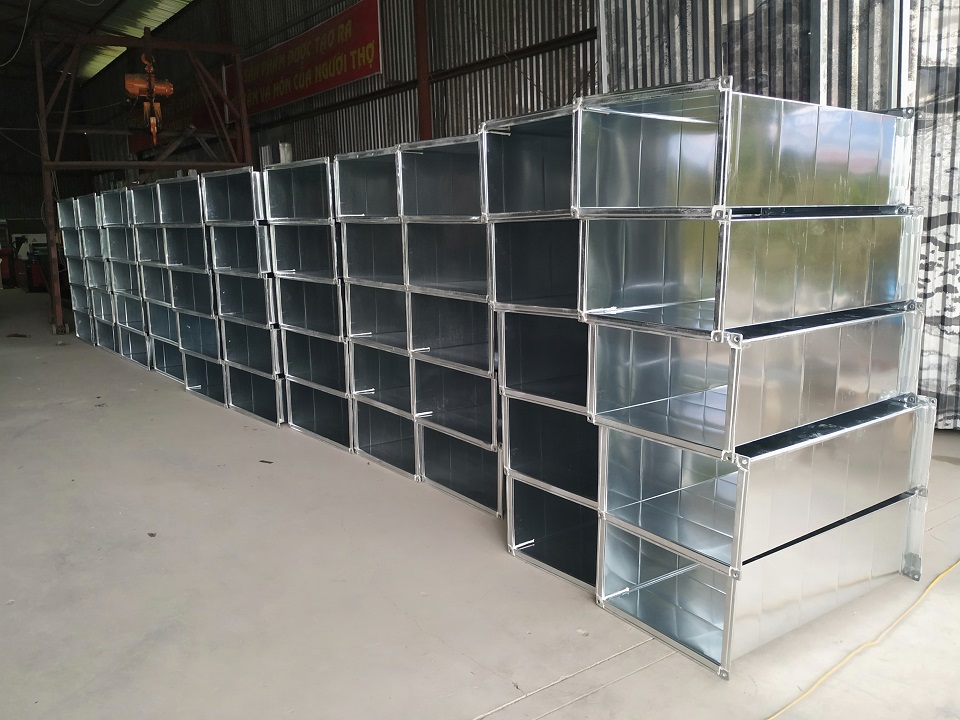 Cung cấp ống gió và phụ kiện ống gió cho công ty TNHH Seojin Auto