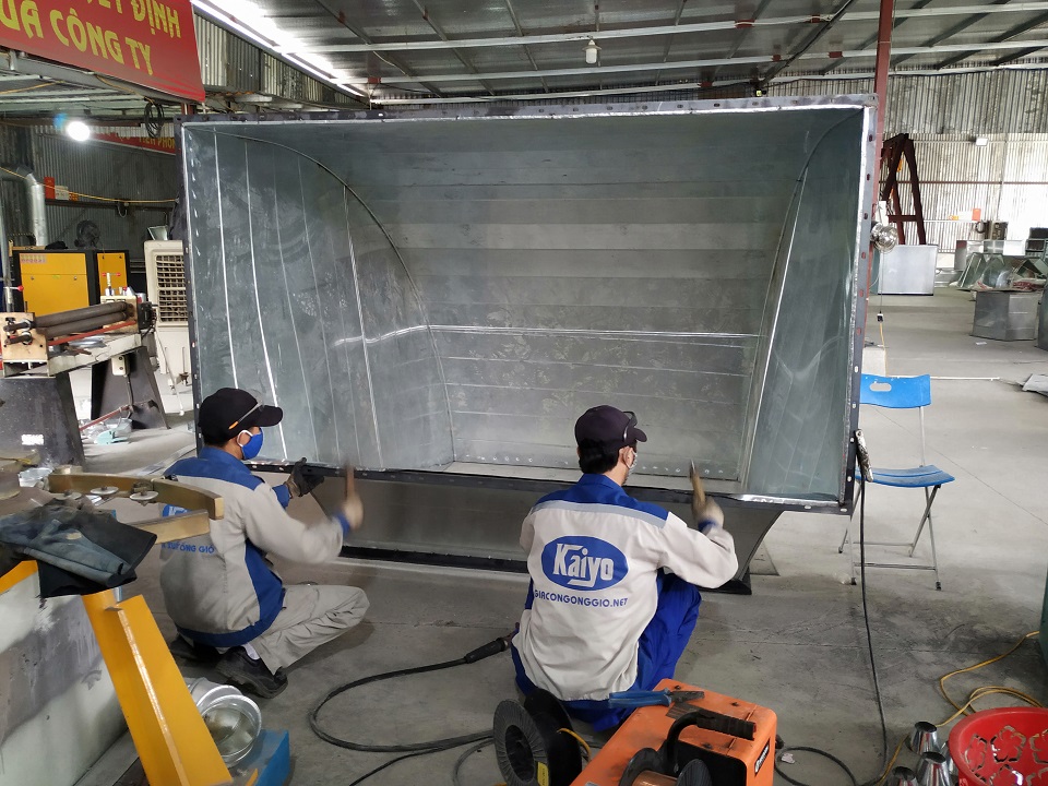 Tiêu chuẩn phụ kiện ống gió tại Kaiyo
