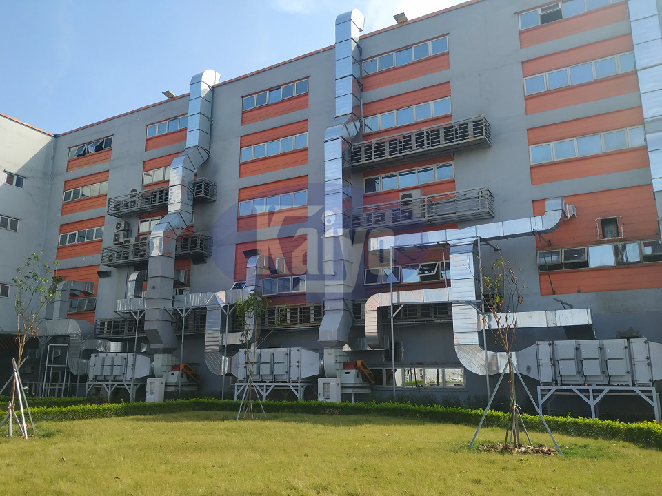Hệ thống hút khí được lắp đặt bởi Kaiyo Việt Nam