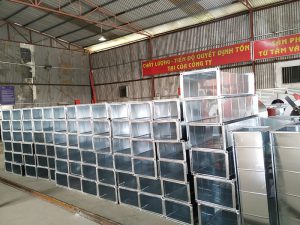 304不锈钢共板法兰风管-1