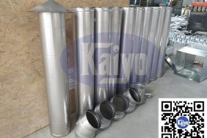 Sản phẩm ống gió tròn trơn inox 304