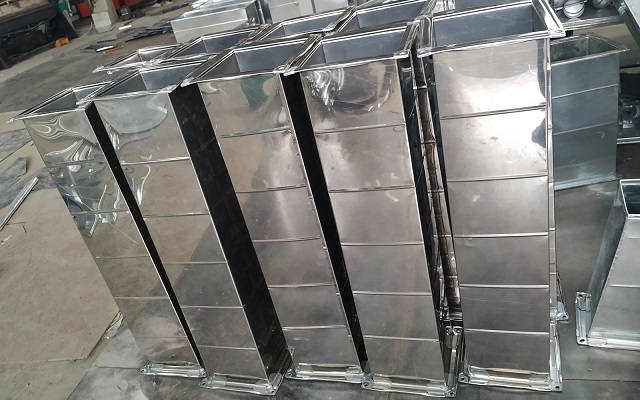 Ống gió vuông inox 304 bích TDF