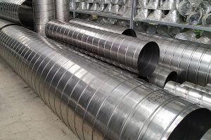 Ống gió tròn xoắn inox 304 dạng mờ