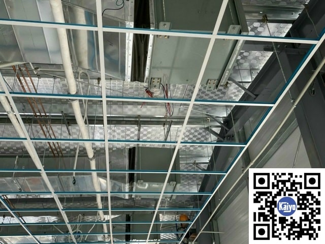Hình ảnh về hệ thống cấp thải gió tại bệnh viện dã chiến Hoàng Mai