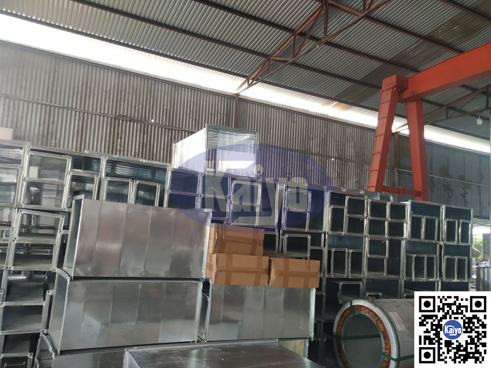 Hệ thống ống gió đa tiêu chuẩn được sản xuất tại Kaiyo Việt Nam