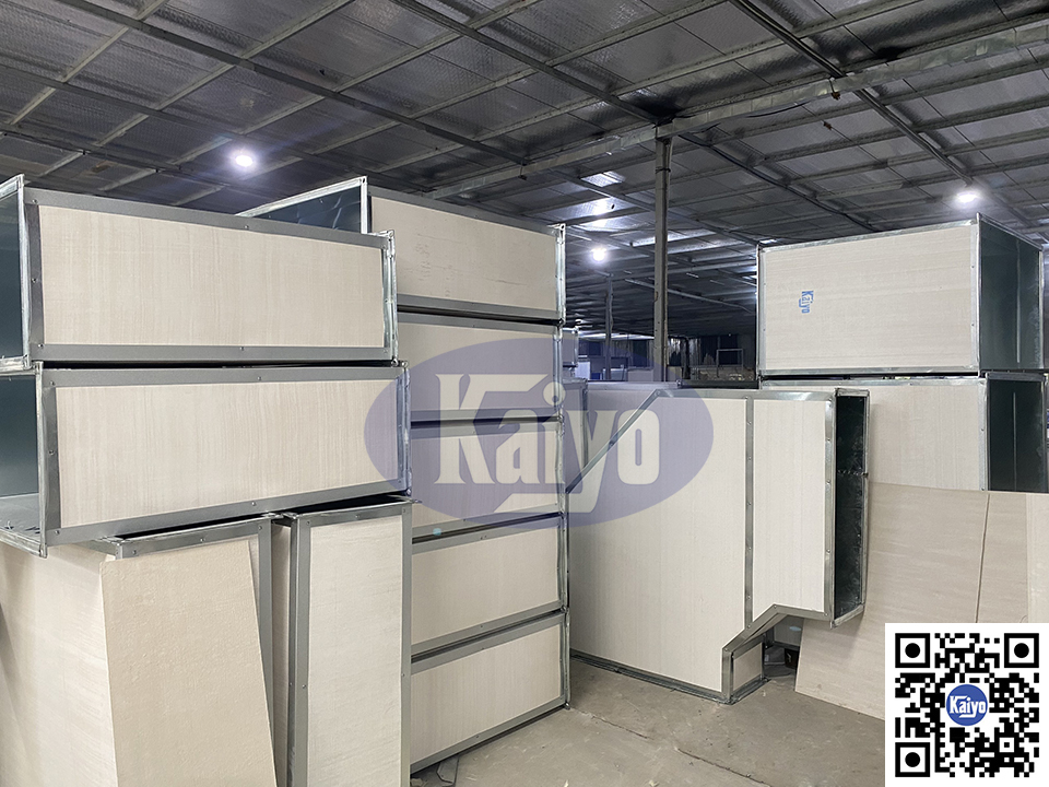 Kaiyo cung cấp ống gió chống cháy cho dự án Providence Enterprise Việt Nam – Hải Phòng