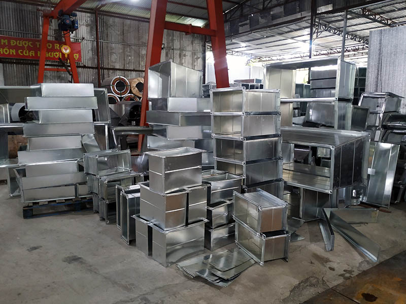 Nhà máy sản xuất ống gió, van gió, cửa gió Kaiyo