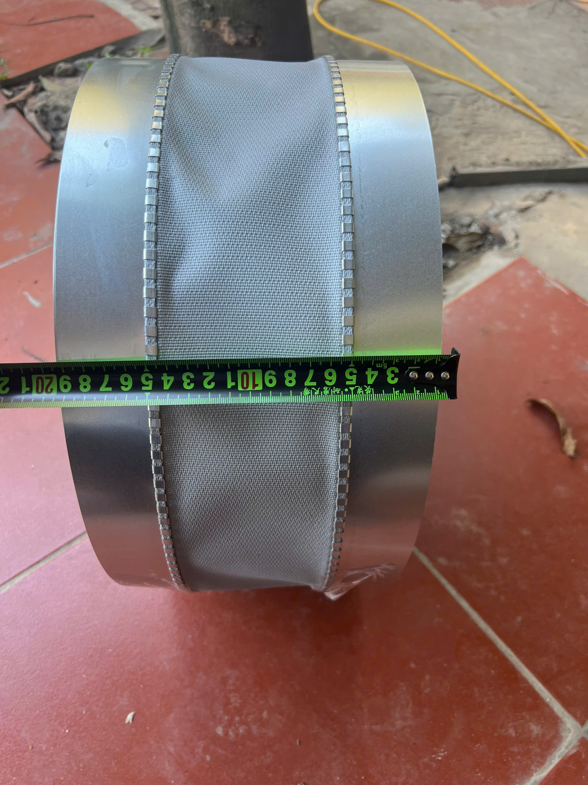 Kích thước khớp nối mềm ống gió 02