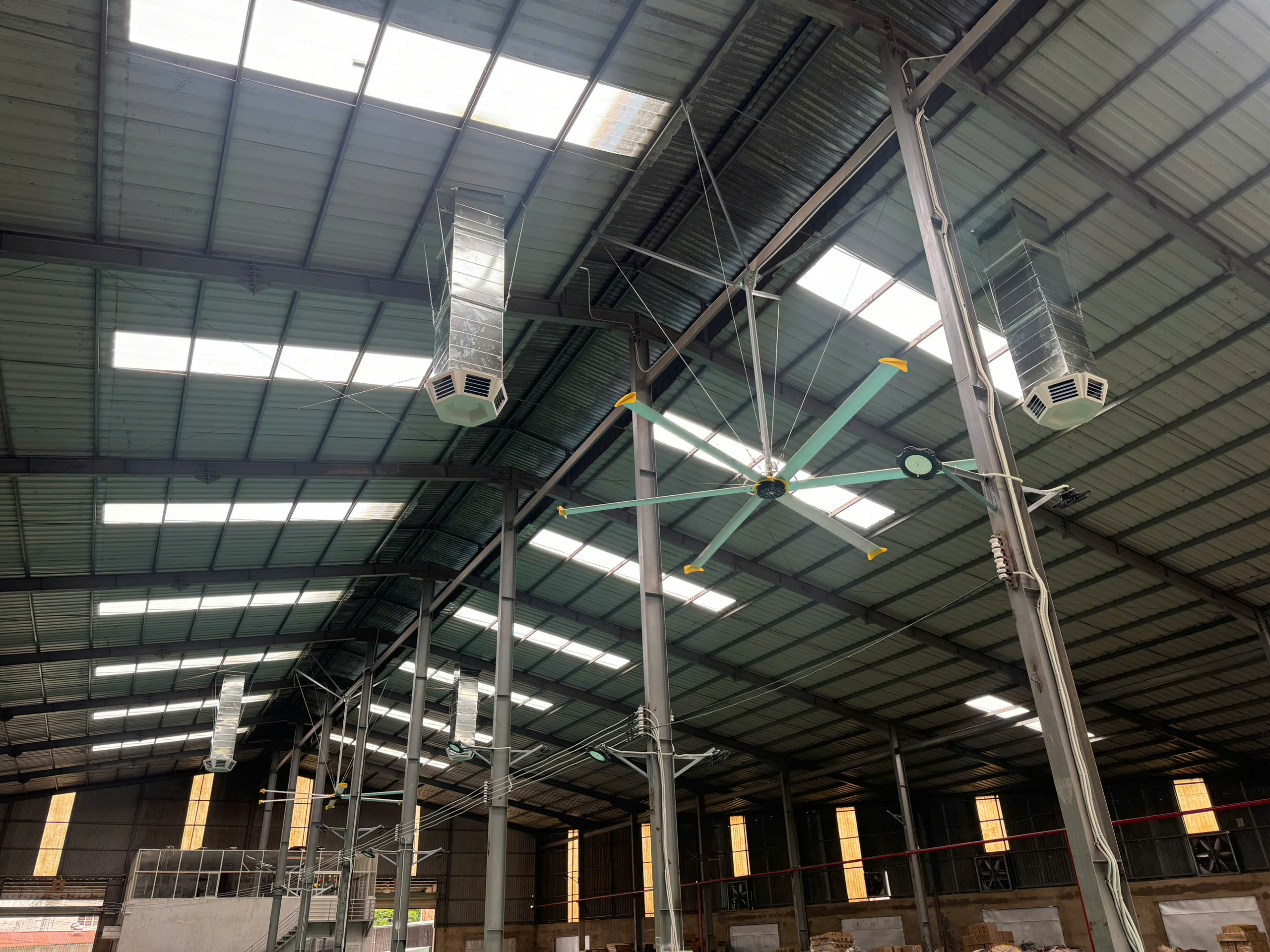 Đơn vị lắp đặt quạt trần công nghiệp