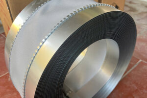 Hình ảnh khớp nối mềm ống gió canvas màu trắng xám