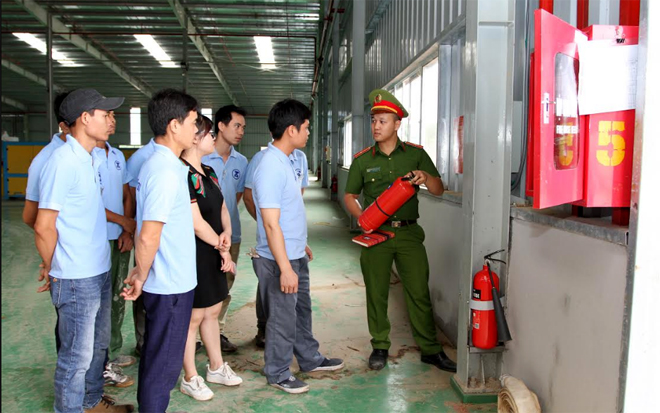 Công tác nghiệm thu PCCC của cơ quan Công an