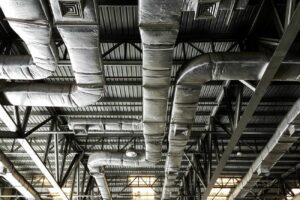 Hệ thống ống gió giúp loại bỏ khí độc hại và kiểm soát độ ẩm