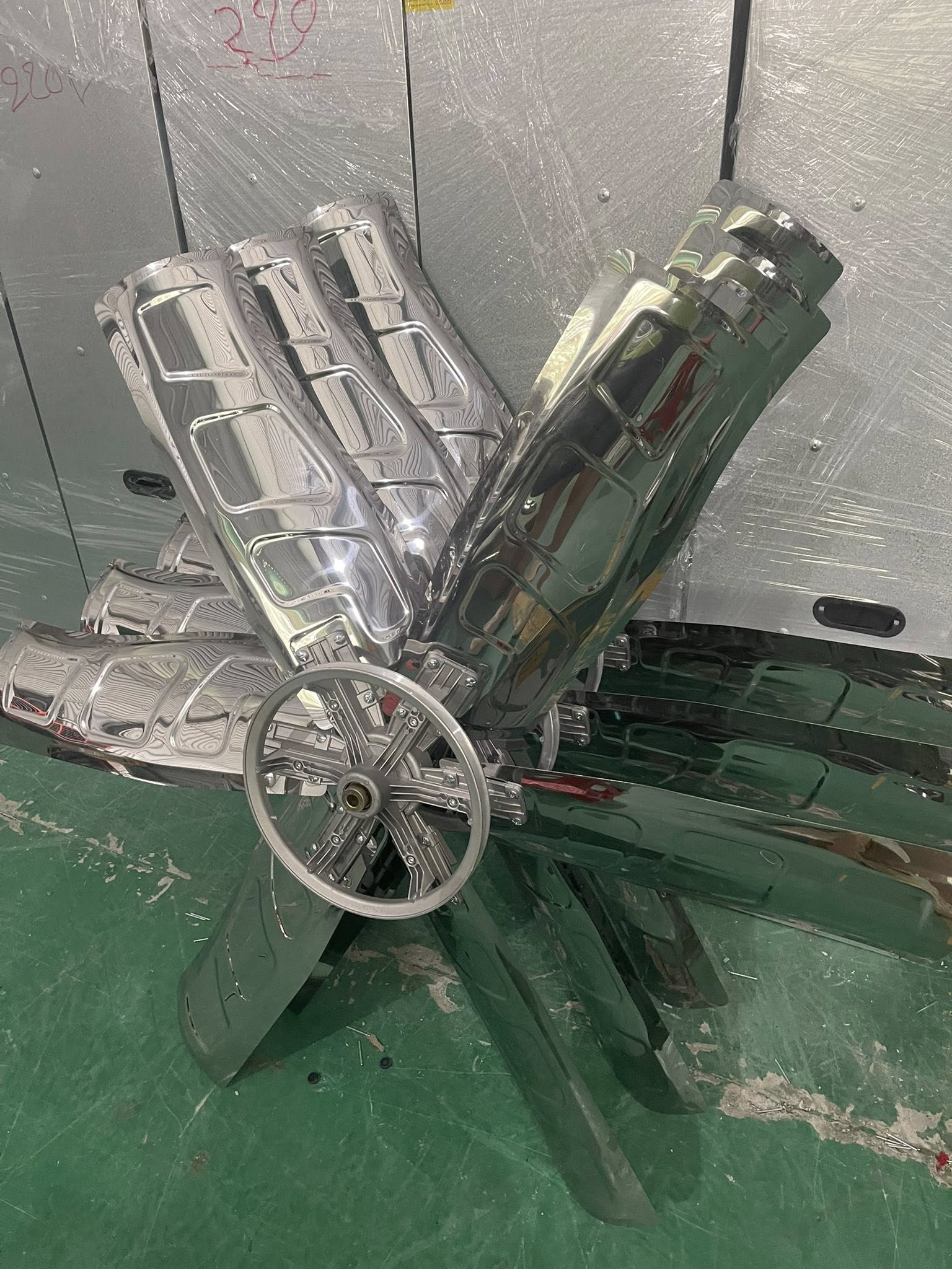 Cánh quạt thông gió vuông