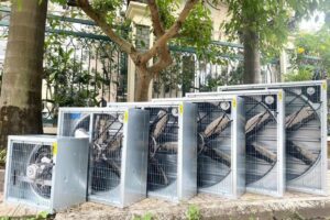 Quạt thông gió công nghiệp vuông